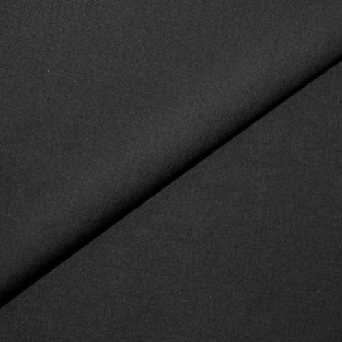 Tissu Cotons unis 140 cms  2noir
