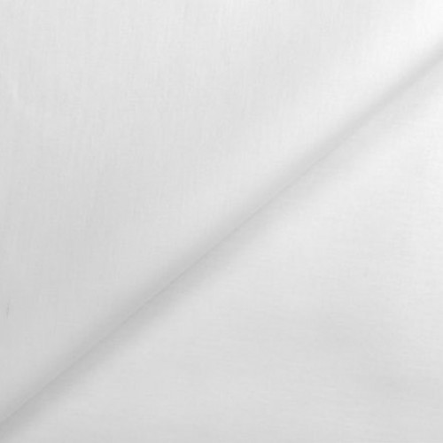 Tissu Cotons unis 140 cms  blanc