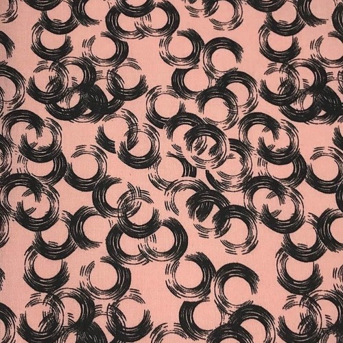 Tissu Cotons imprimés 1007 3saumon