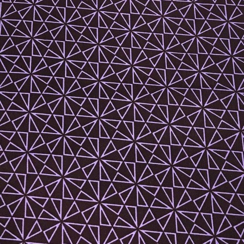 Tissu Imprimés coton 150 11556 3violetparme