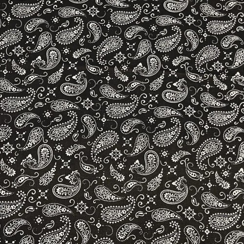 Tissu Cotons imprimés 555003 1noir