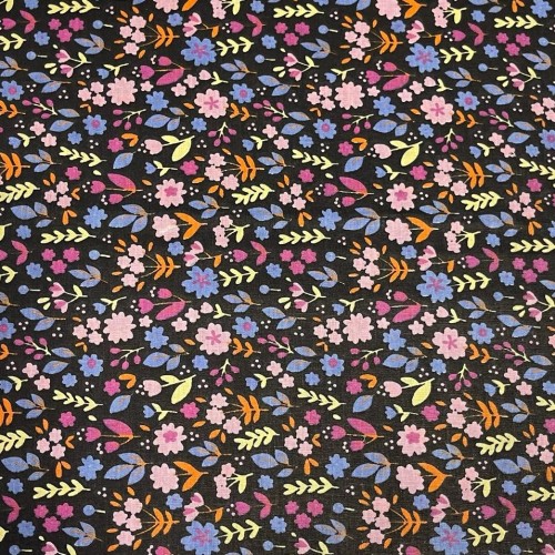 Tissu Printed cotton  555011 2rose