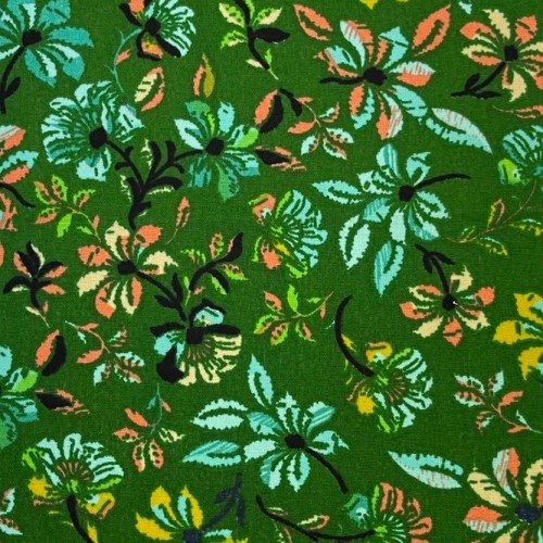 Tissu Cotons imprimés 668011 2vert
