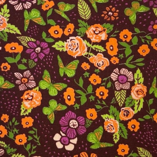 Tissu Cotons imprimés 668236 2bordeaux