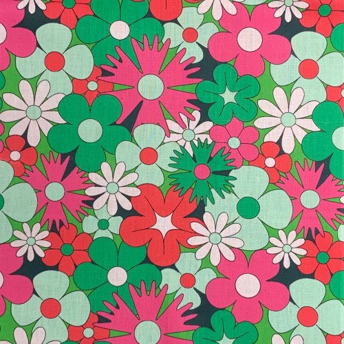 Tissu Cotons imprimés 655008 dvert