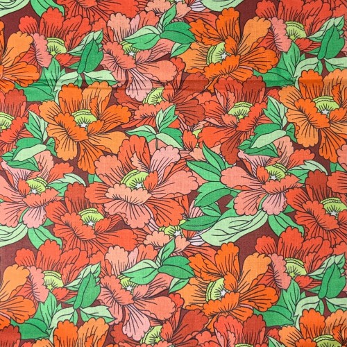 Tissu Cotons imprimés 655012 corange