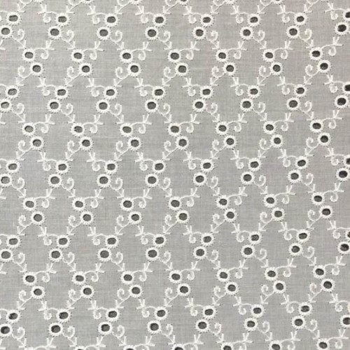 Tissu Broderie anglaise 16034 