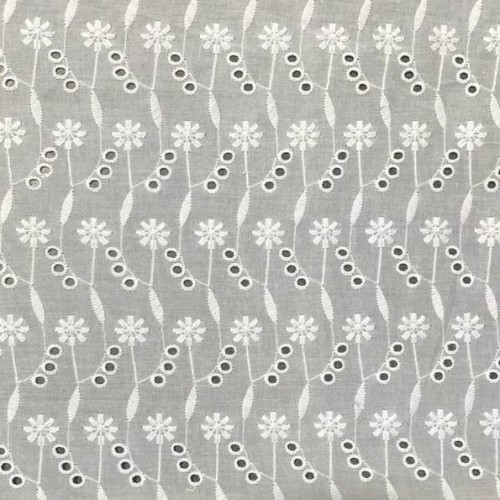 Tissu Broderie anglaise 16112 