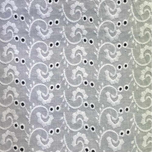 Tissu Broderie anglaise 32 