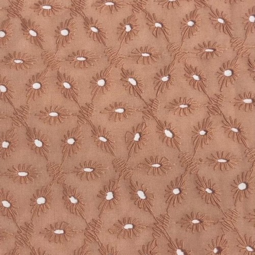 Tissu Broderie couleur 788 nude