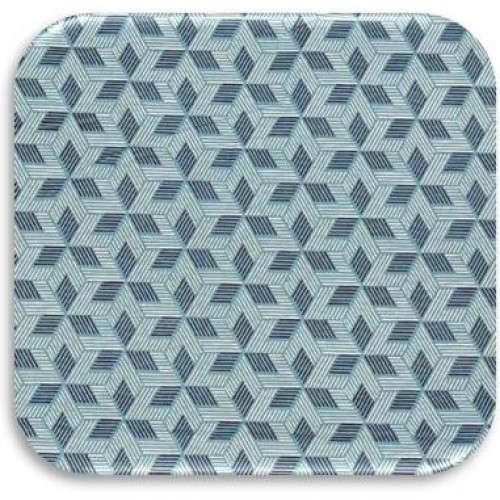 Tissu Popeline imprimé 651520 bleu