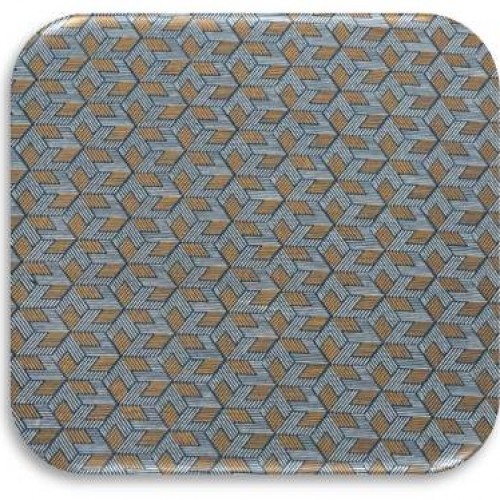 Tissu Popeline imprimé 651520 marron