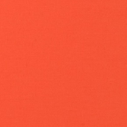 Tissu Cotton voile  orange