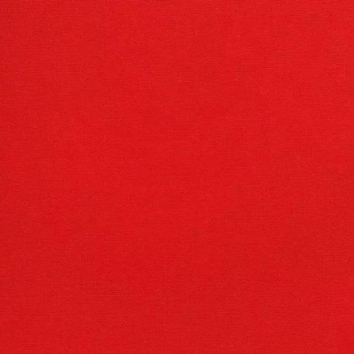 Tissu Cotton voile  rouge