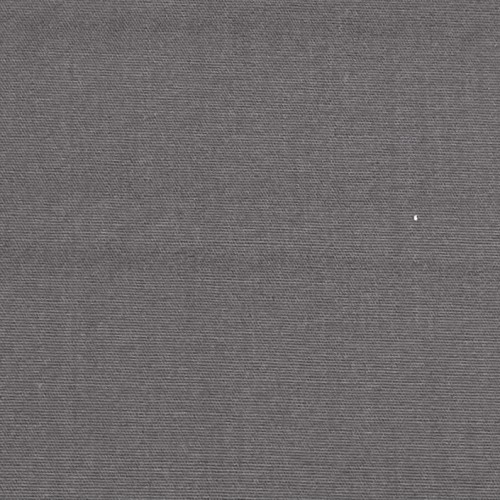 Tissu Popeline unie  gris