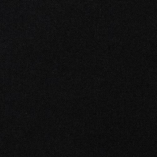Tissu Plain poplin   noir
