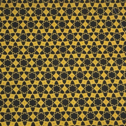 Tissu Geometric coordinates 61694 1moutarde