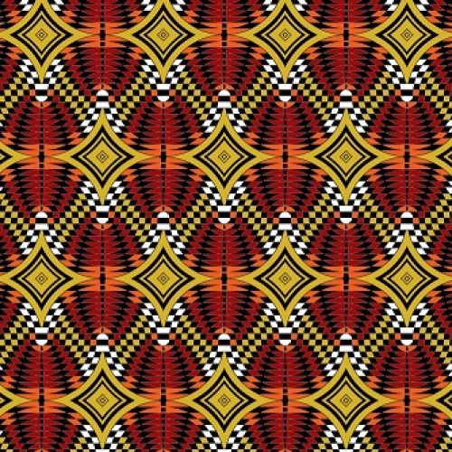 Tissu Wax 90463 4
