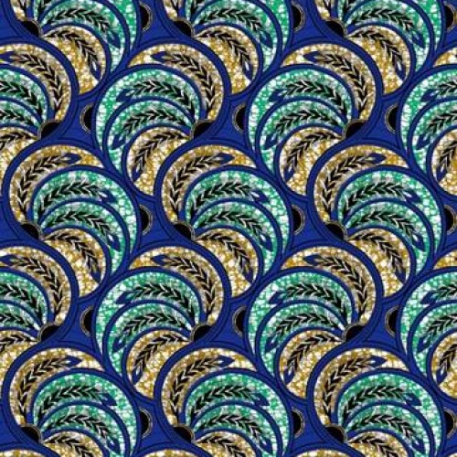 Tissu Wax 90478 5