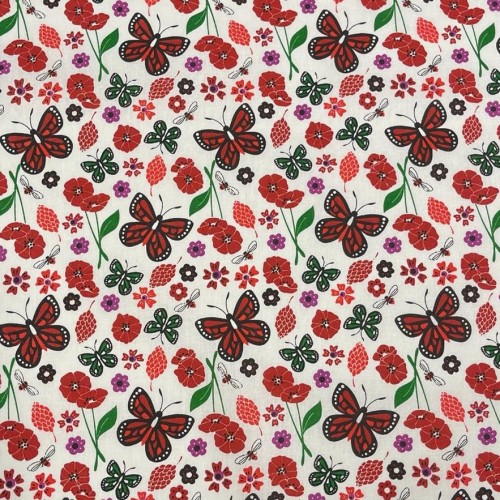 Tissu Cotons enfants 61691 5rouge