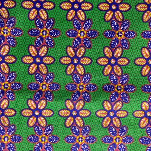 Tissu Imprimés coton 150 666006 vert