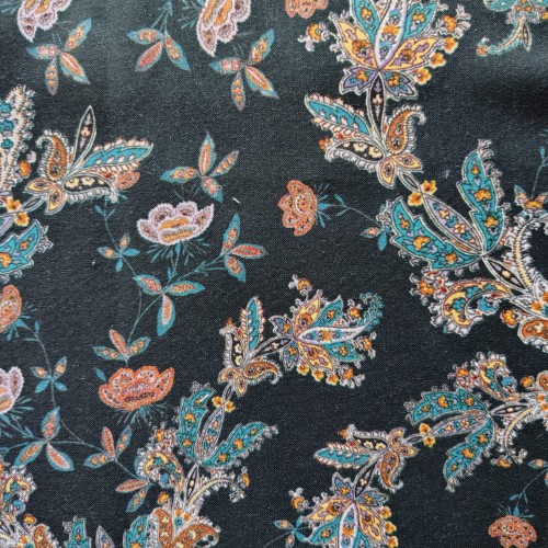 Tissu Crepe imprimé berta 5r84344