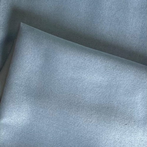 Tissu Polyester satin  14gris