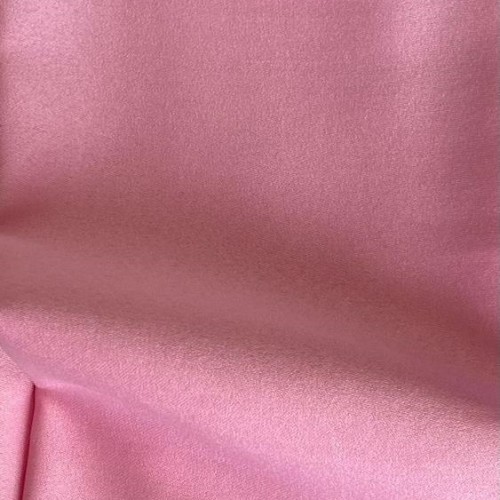 Tissu Satin polyester  2rose