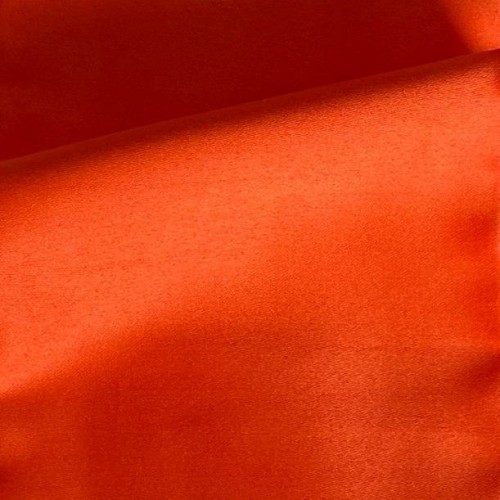 Tissu Polyester satin  5orange