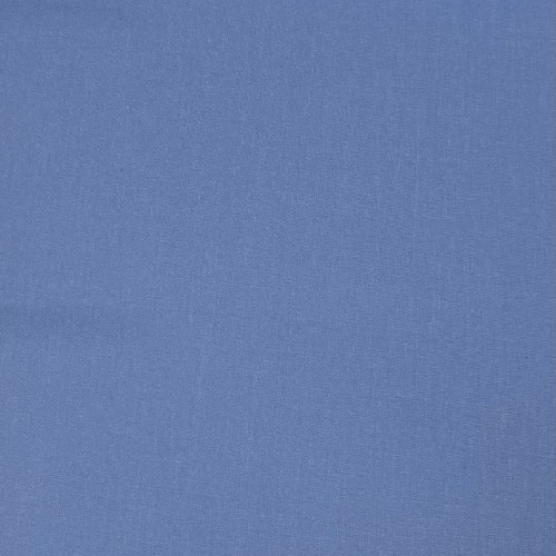 Tissu Plain cotton 140 cms  bleu