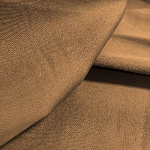 Tissu Plain cotton 140 cms  marron