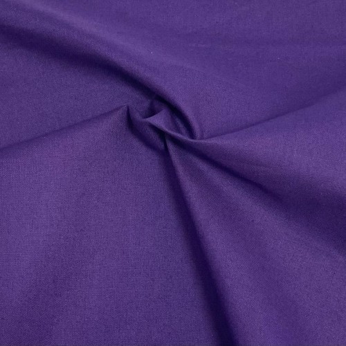 Tissu Plain cotton 140 cms  violet
