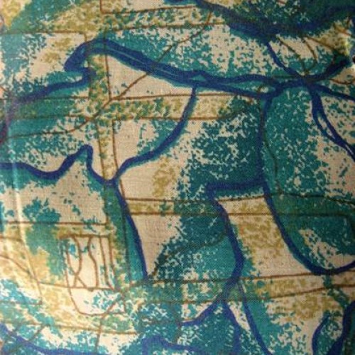 Tissu Polycoton imprimés 447 bleu